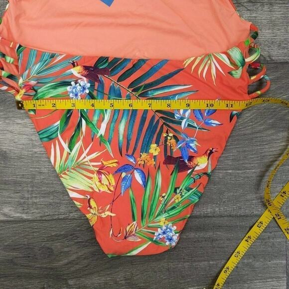 Lucky Brand Strappy One Piece Swimsuit Size L - Picture 7 of 11